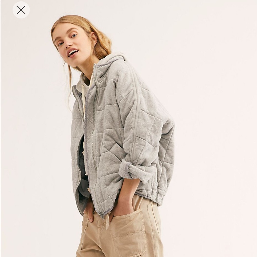 Free People Dolman Quilted Jacket